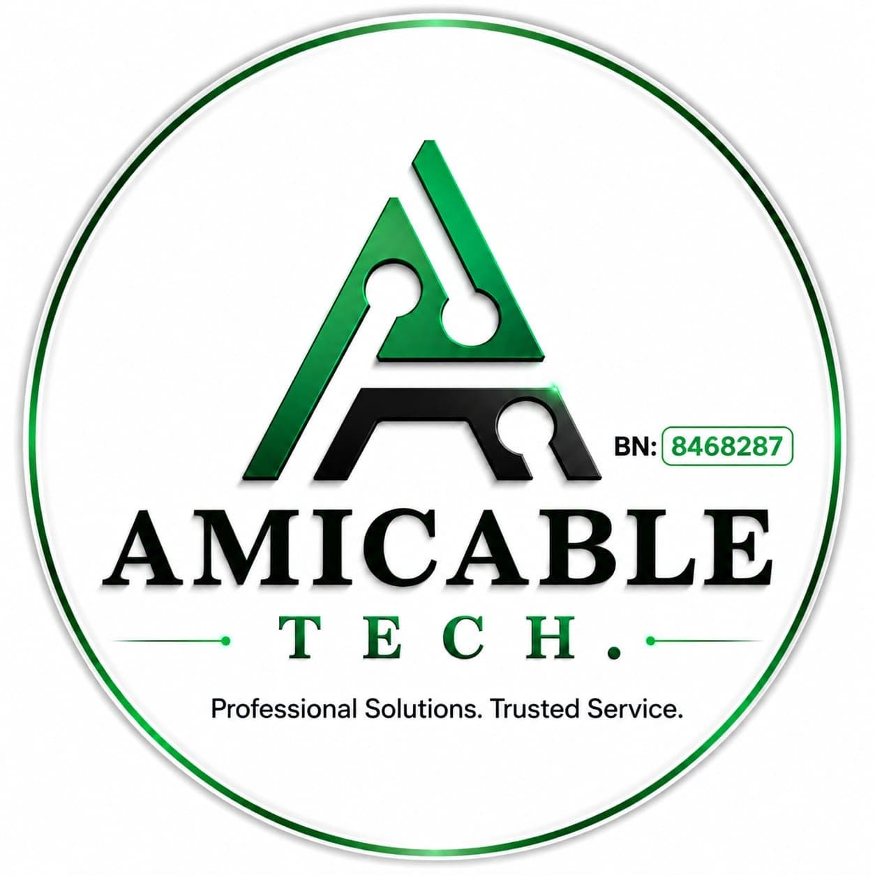 AMICABLE TECH — Professional Solutions. Trusted Service.